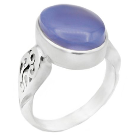 انگشتر عقیق کبود یمنی نقره دست ساز طرح نینوا + حرز امام جواد (ع)