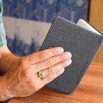 انگشتر زبرجد الماس تراش نقره مردانه دست ساز طرح کریم - Image 4