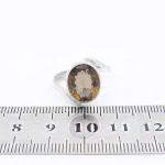 انگشتر الکساندریت الماس تراش نقره زنانه و مردانه طرح شانیا - Image 4