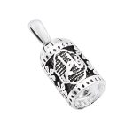 گردنبند حرز امام جواد (ع) نقره طرح فاطمه (س)