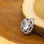 گردنبند در نجف نقره زنانه طرح حلیمه - Image 2