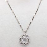 گردنبند در نجف نقره زنانه طرح حلیمه - Image 3