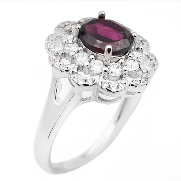 ۹-۱-۱۴۵ garnet-aramesh-woman-ring(1) مدل انگشتر گارنت دخترانه شیک