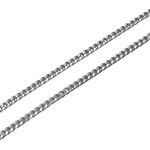 زنجیر نقره ظریف طرح فاخر مقیم با عیار ۹۲۵ مخصوص گردنبند (۶۰ سانتی متری)