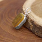 گردنبند شرف الشمس زنانه و مردانه نقره طرح مرآت + حرز امام جواد (ع) + حکاکی - Image 2