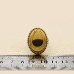 انگشتر حدید صینی نقره مردانه طرح آفتاب یزدان - Image 4