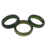 حلقه یشم اصلی مردانه و زنانه با سایزهای مختلف