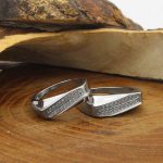 ست حلقه نقره زنانه و مردانه طرح میهن - Image 2