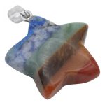 گردنبند هفت چاکرا مردانه و زنانه طرح ستاره