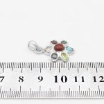 گردنبند چند سنگ نقره زنانه طرح نیلی + حرز امام جواد (ع) - Image 4