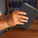 انگشتر عقیق یمنی نقره دست ساز مردانه طرح همایون + حرز امام جواد (ع) - Image 3