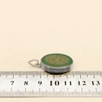 گردنبند عقیق سبز نقره زنانه و مردانه طرح اذکار متبرکه - Image 4