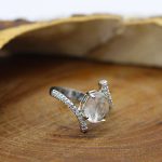 انگشتر در نجف نقره زنانه طرح فائزه - Image 3