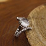 انگشتر در نجف نقره زنانه طرح فائزه - Image 2