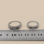 ست حلقه نقره زنانه و مردانه طرح ققنوس - Image 4