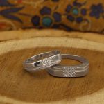 ست حلقه نقره زنانه و مردانه طرح ققنوس - Image 2