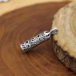 گردنبند حرز امام جواد (ع) نقره طرح تیامنی - Image 2