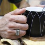 حلقه نقره زنانه و مردانه طرح حسبی الله - Image 5