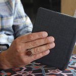 انگشتر عقیق سرخ نقره مردانه طرح یا محمد (ص) + حرز امام جواد (ع) + آیت الکرسی - Image 4