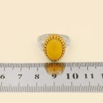 انگشتر شرف الشمس نقره مردانه طرح مسعود - Image 5