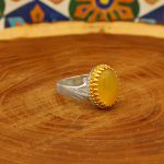 انگشتر شرف الشمس نقره مردانه طرح مسعود - Image 2