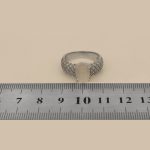 انگشتر در نجف نقره زنانه طرح فرح - Image 4