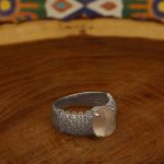 انگشتر در نجف نقره زنانه طرح فرح - Image 2