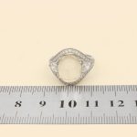 انگشتر در نجف نقره زنانه طرح کوکب - Image 4