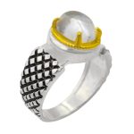 انگشتر در نجف نقره مردانه طرح سلام