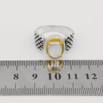 انگشتر در نجف نقره مردانه طرح سلام - Image 5