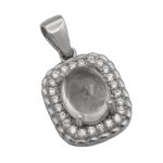 گردنبند در نجف نقره زنانه طرح قناری