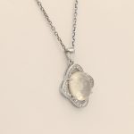 گردنبند در نجف نقره زنانه طرح ساقی - Image 3