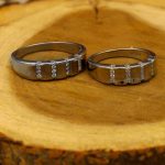 ست حلقه نقره زنانه و مردانه طرح شاهزاده - Image 3