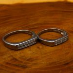 ست حلقه نقره زنانه و مردانه طرح پیوند - Image 3