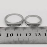 ست حلقه نقره زنانه و مردانه طرح پیوند - Image 4