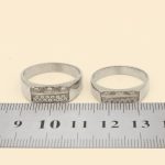 ست حلقه نقره زنانه و مردانه طرح پیمان - Image 4