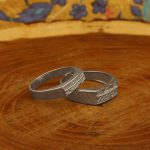 ست حلقه نقره زنانه و مردانه طرح پیمان - Image 3