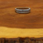 ست حلقه نقره زنانه و مردانه طرح تعهد - Image 2