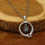 گردنبند فانتزی دخترانه نقره طرح سالومه - Image 2