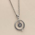 گردنبند فانتزی دخترانه نقره طرح سالومه - Image 3