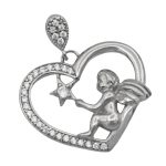 گردنبند فانتزی دخترانه نقره طرح آنجل