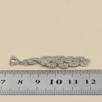 گردنبند فانتزی دخترانه نقره طرح طاووس - Image 4