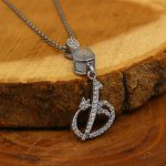 گردنبند فانتزی دخترانه نقره طرح سحر - Image 2