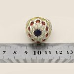 انگشتر چند سنگ نقره مردانه دست ساز طرح فاخر کیخسرو - Image 5