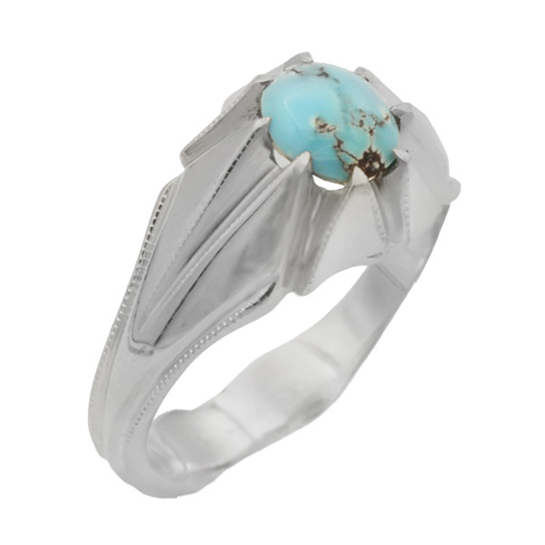 2-1-441turquoise-pedram-man-ring (1) انگشتر فیروزه مردانه نقره دست ساز