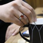 انگشتر عقیق سرخ یمنی نقره مردانه طرح هدایت - Image 5