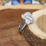 انگشتر در نجف نقره زنانه طرح صدیقه - Image 3