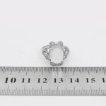 انگشتر در نجف نقره زنانه طرح رامیا - Image 4