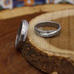 ست حلقه نقره زنانه و مردانه طرح رافت - Image 3