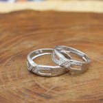 ست حلقه نقره زنانه و مردانه طرح رحمت - Image 4